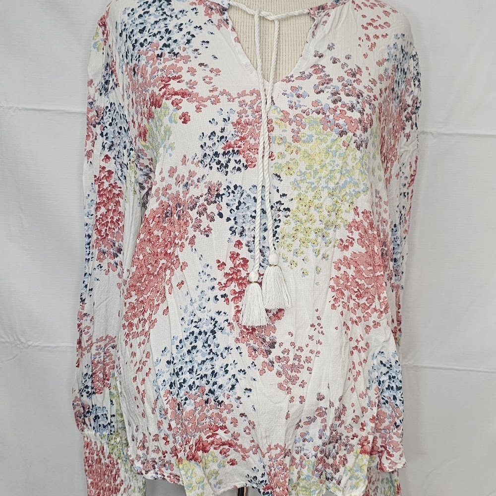 Lucky Brand Summer Top Large - Picture 7 of 10
